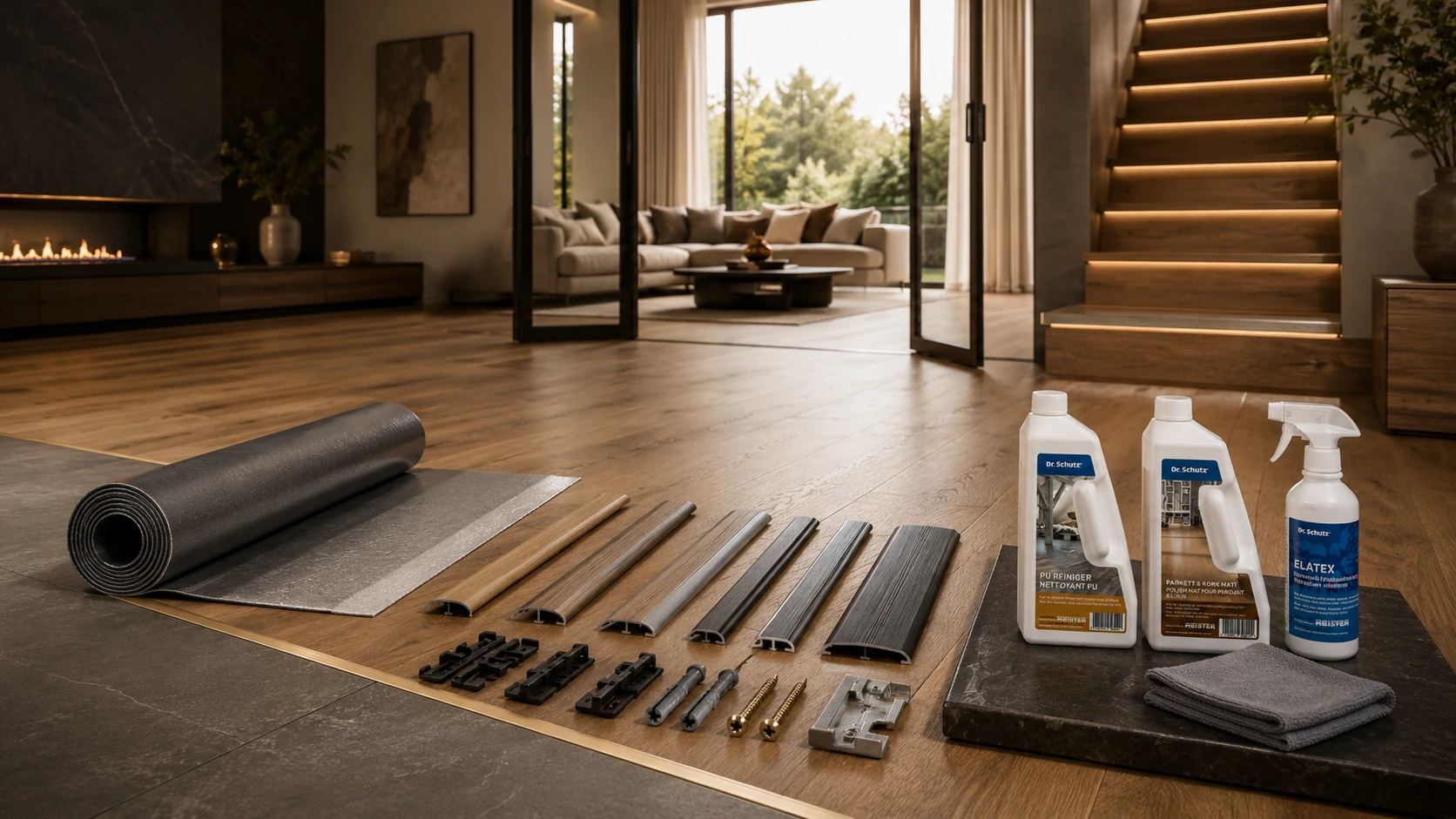 Sous-couches, plinthes et accessoires